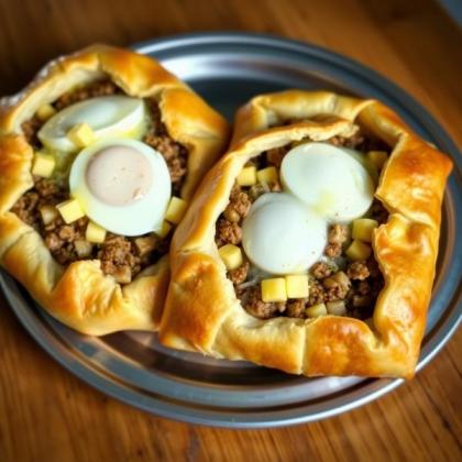 فطائر كبيرة محشوة