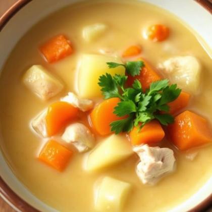 شوربة الدجاج الرائعة